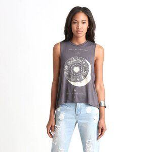 Neoclassics Gray Zodiac Muscle Tee Large dark grey